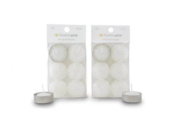 Velas de Noche Colgables Paquete x 6 Unid.