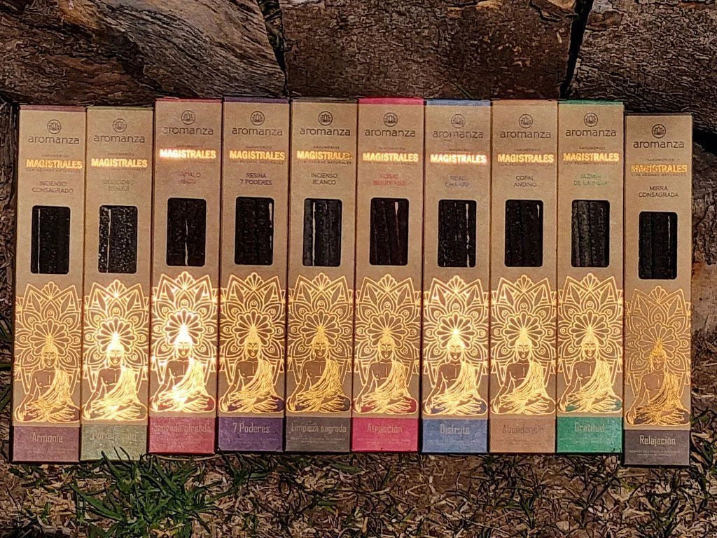Nuevos Sahumerios Magistrales Aromanza x Unid.