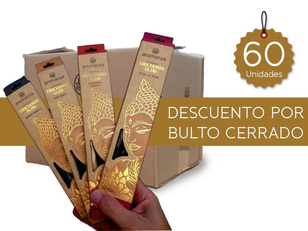 Tibetanos Slim x 10 v. Bulto x 60 u.