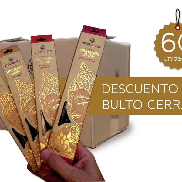 Tibetanos Slim x 10 v. Bulto x 60 u.