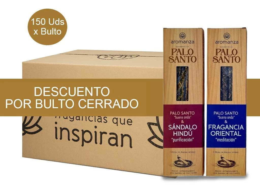 Palo Santo Buena Onda Bulto x 140 unidades