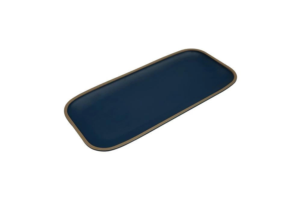 Bandeja Azul Viena 35,5 X 17,5 cm