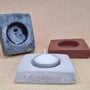 Porta Velas Cementina 8 cm x 6 cm