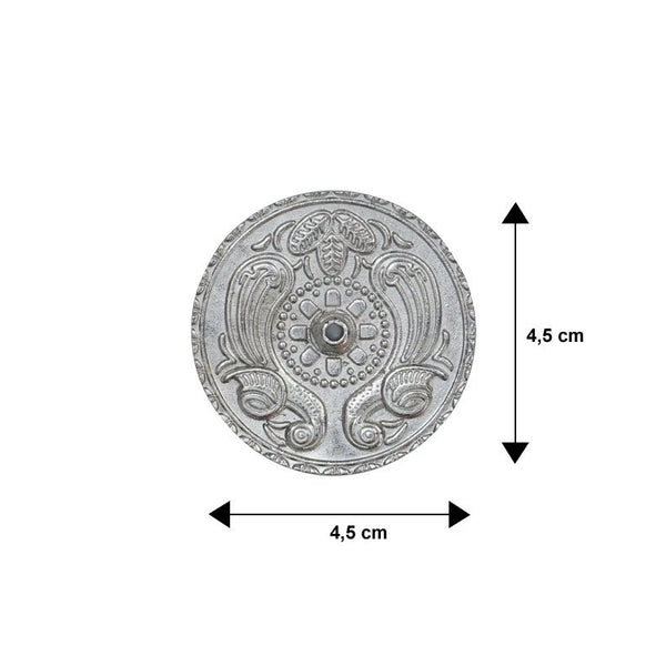 Porta Sahumerio Metálico Mandala