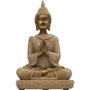 Buda Dorado Túnica Arenada 21cm