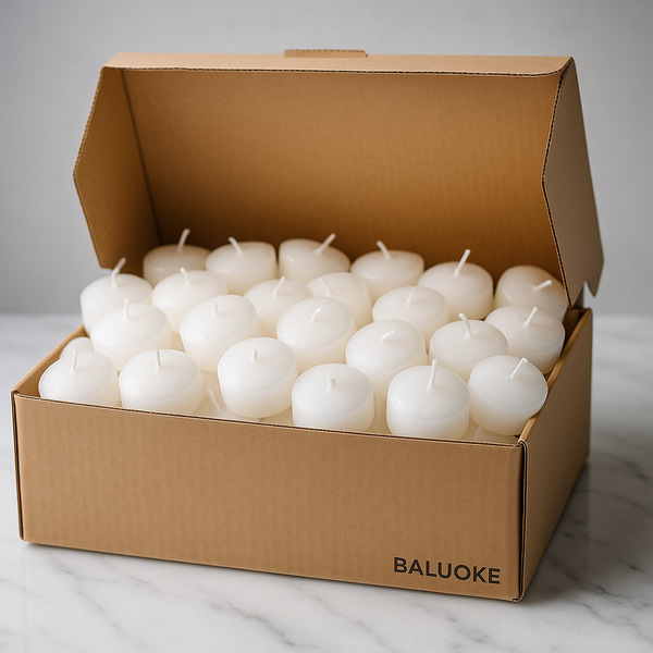 Velas de noche x100 Unidades Premium BALUOKE