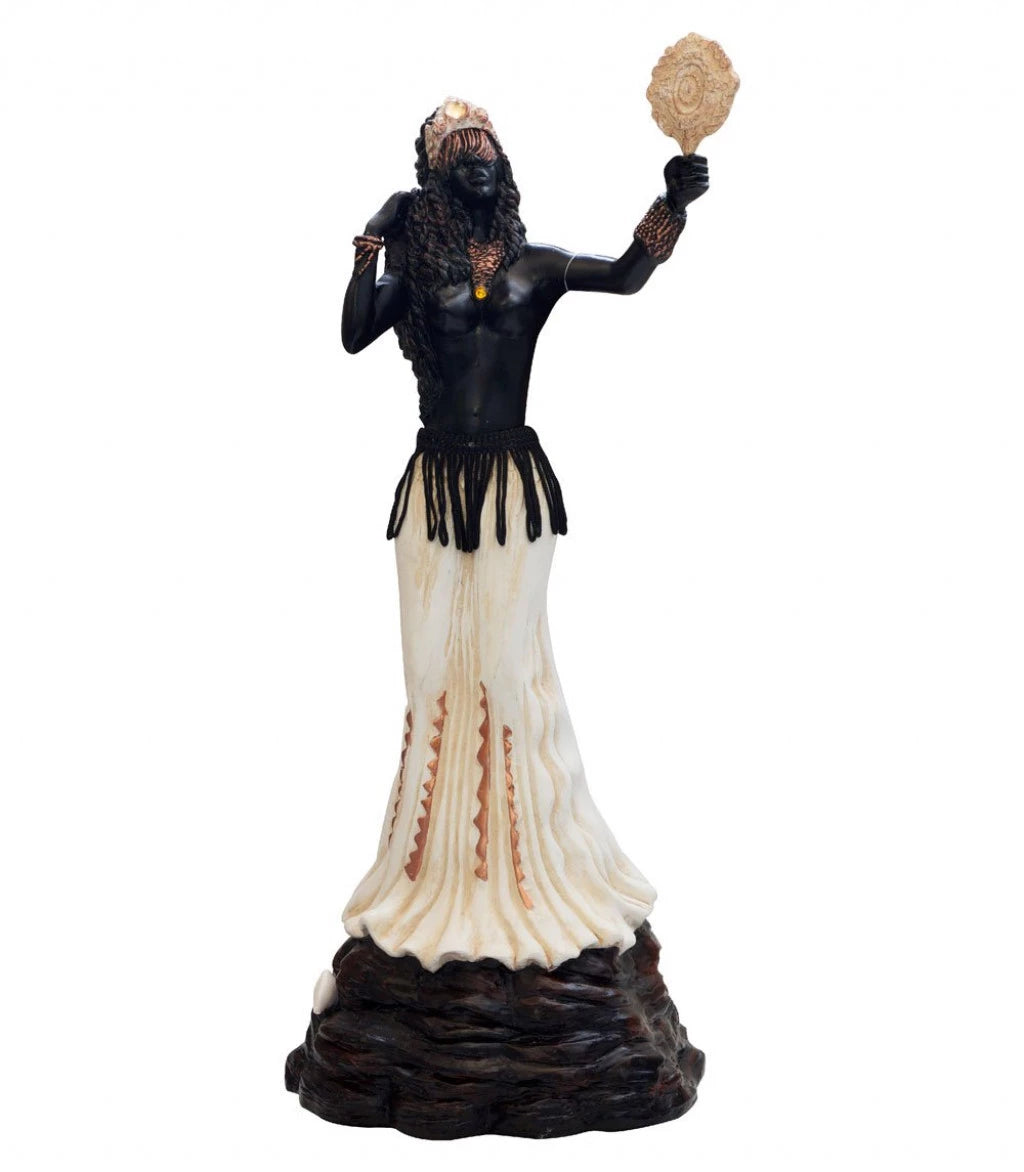 Orixá Oxum Grande Pintura Marfil