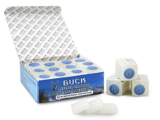 Alcanfor en Tabletas Caja x 16 packs x 15 gr