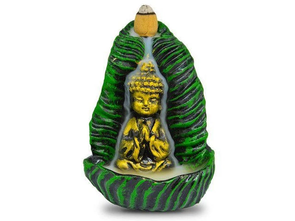 Porta Conos de Cerámica Buda Cascada 9,7 cm
