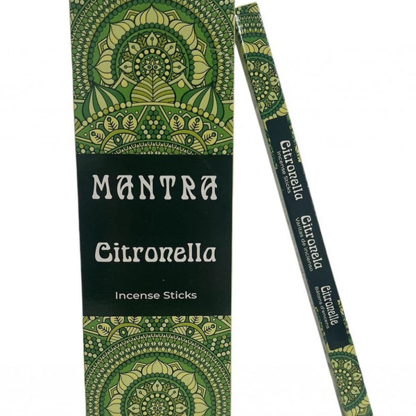Sahumerio Mantra Squarer Citronella x 25 Unid.
