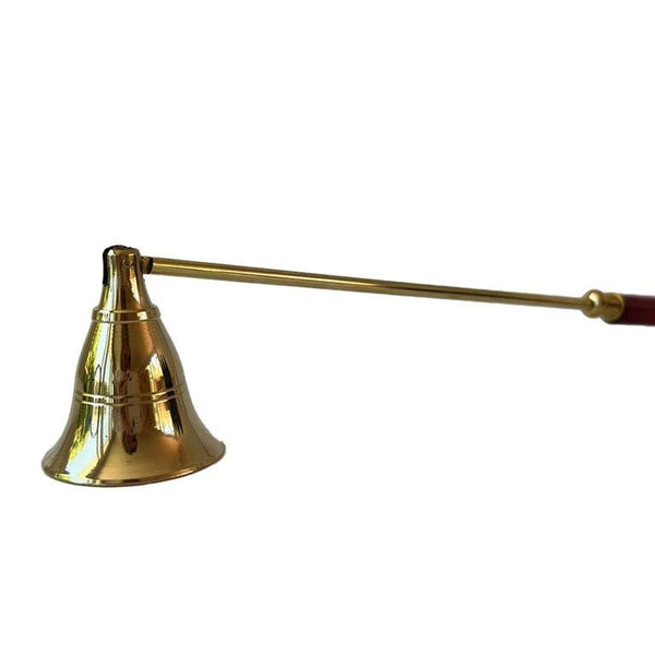 Apagavelas de Bronce y Madera