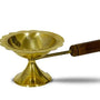 Sahumador con Manija de Madera