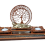 Altar con 2 Velas + Porta Sahumerio