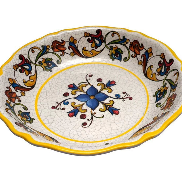 Bandeja Redonda Amarello 41 cm