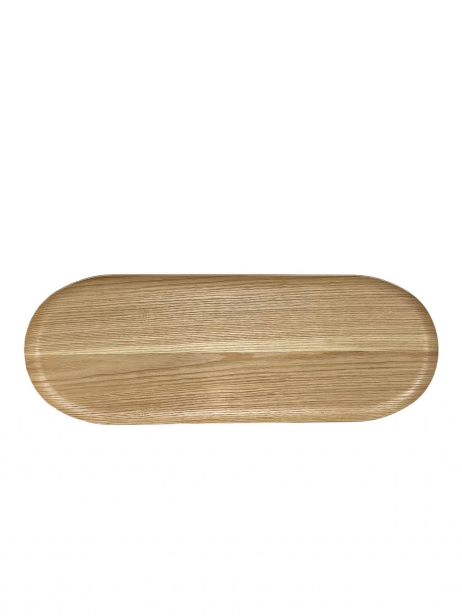 Bandeja Oval de Madera 31 x 15 cm