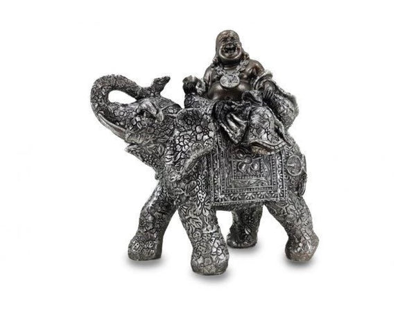 Buda sobre Elefante 18.5 cm