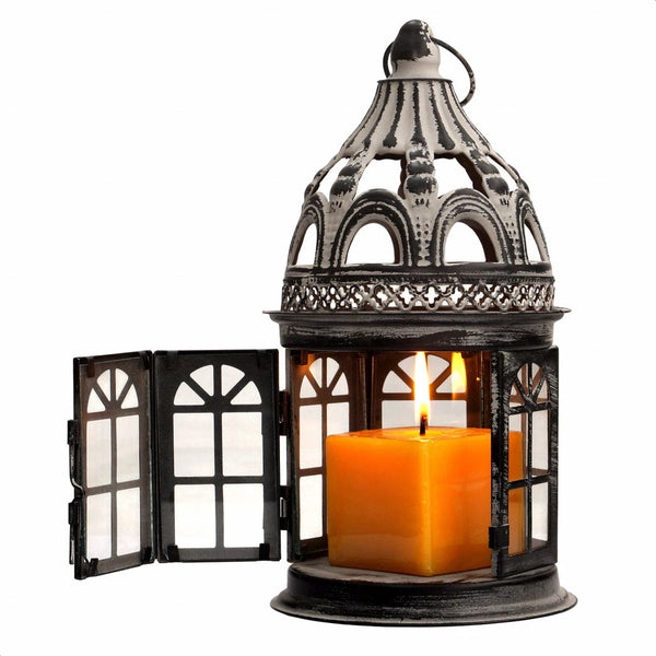 Farol Porta Vela Vintage