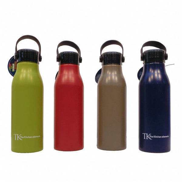 Botella de Aluminio 750cc aprox Tapa Plástica