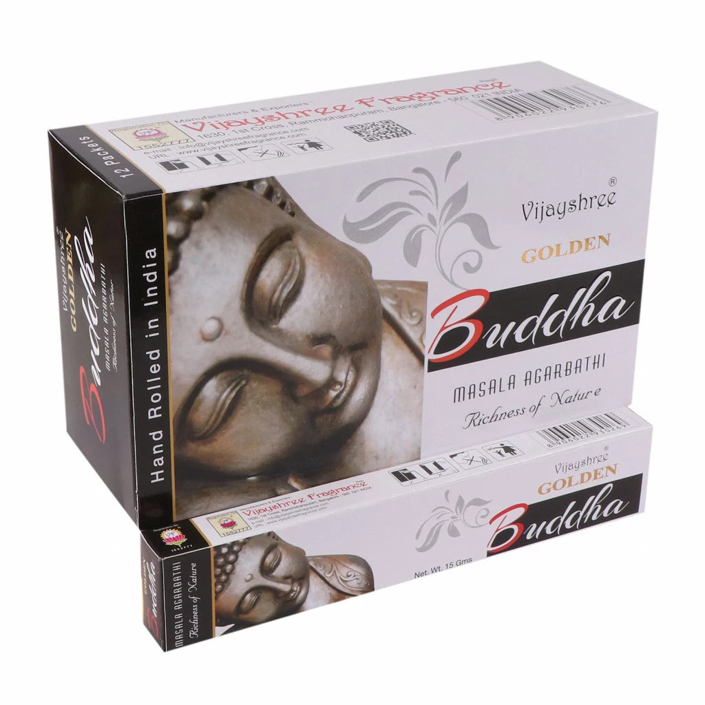 Sahumerio Golden Buda 15 grs. x 12 Unid.