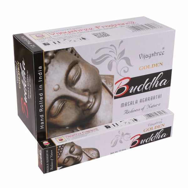 Sahumerio Golden Buda 15 grs. x 12 Unid.