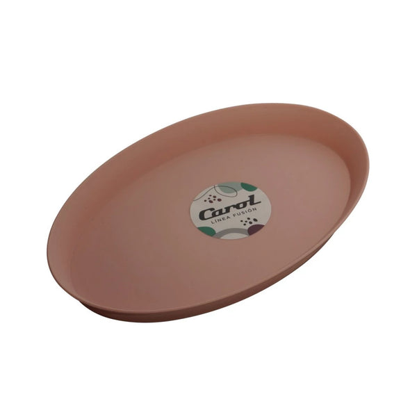 Mini Fuente Oval de Plástico 17x12 cm Fusión