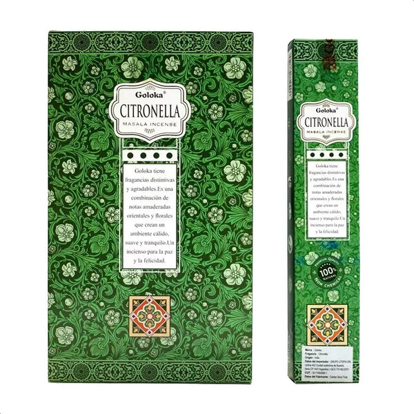 Sahumerio Goloka Fit Citronella x Unid.