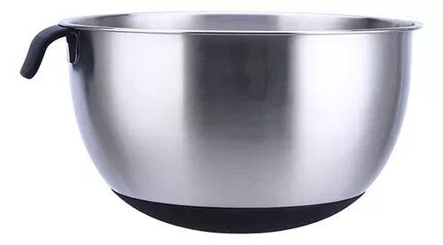 Bowl Acero Inoxidable con Asas y Antideslizante 25 cm.