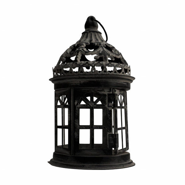Farol Porta Vela de Hierro 