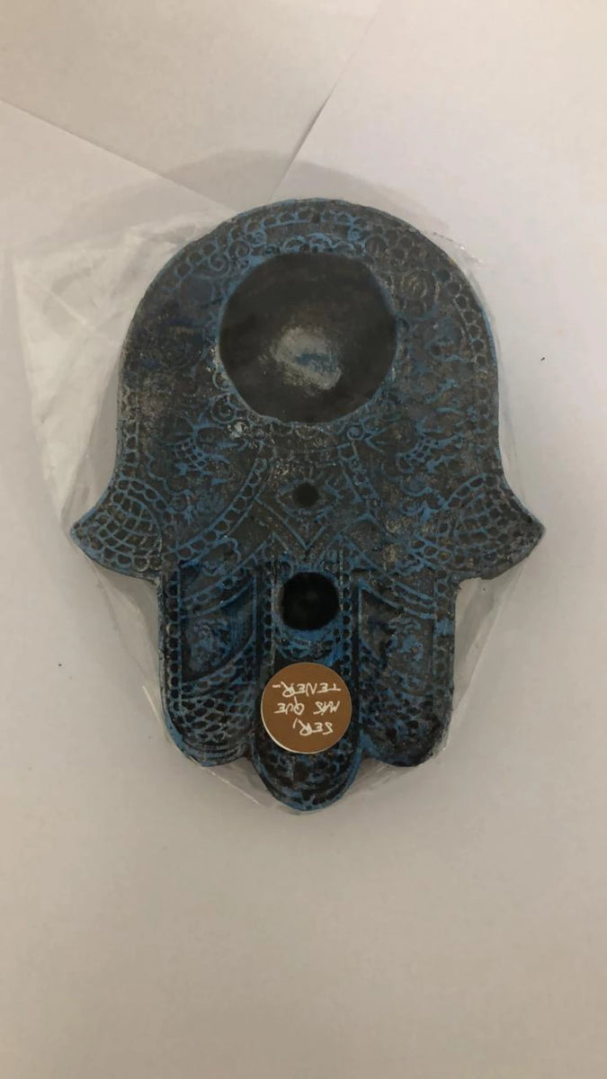 Porta Vela/Porta Sahumerio Hamsa
