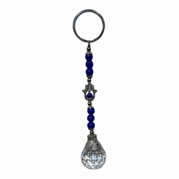 Llavero Mano de Fatima Azul