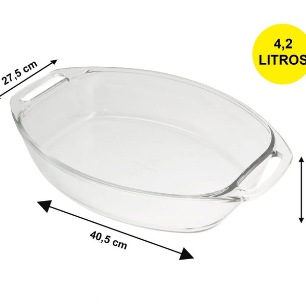 Fuente Oval Grande Seletta 4.2 lt. 40 x 27 cm.