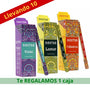 Sahumerio Mantra Squarer x 25 Unid. (Bulto x 10 Cajas) + 1 Caja de REGALO