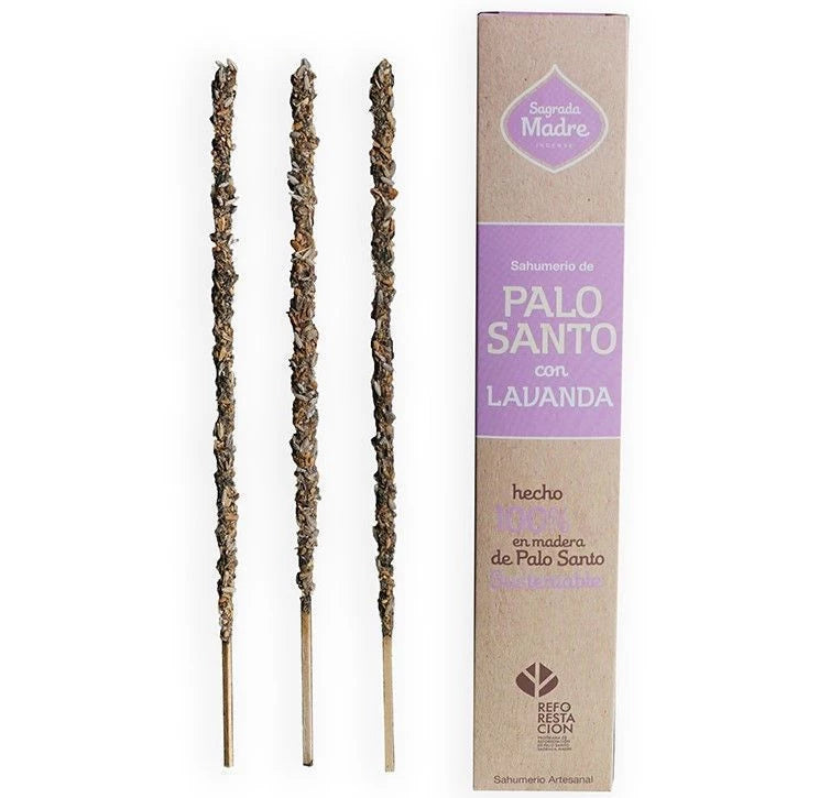 Sahumerio de Palo Santo Variedades x 8 Varillas (Bulto x 100 Unid.)