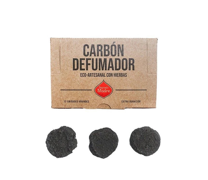 Carbón Defumador con Hierbas x 12 Unid. (Bulto x 50 Unid)