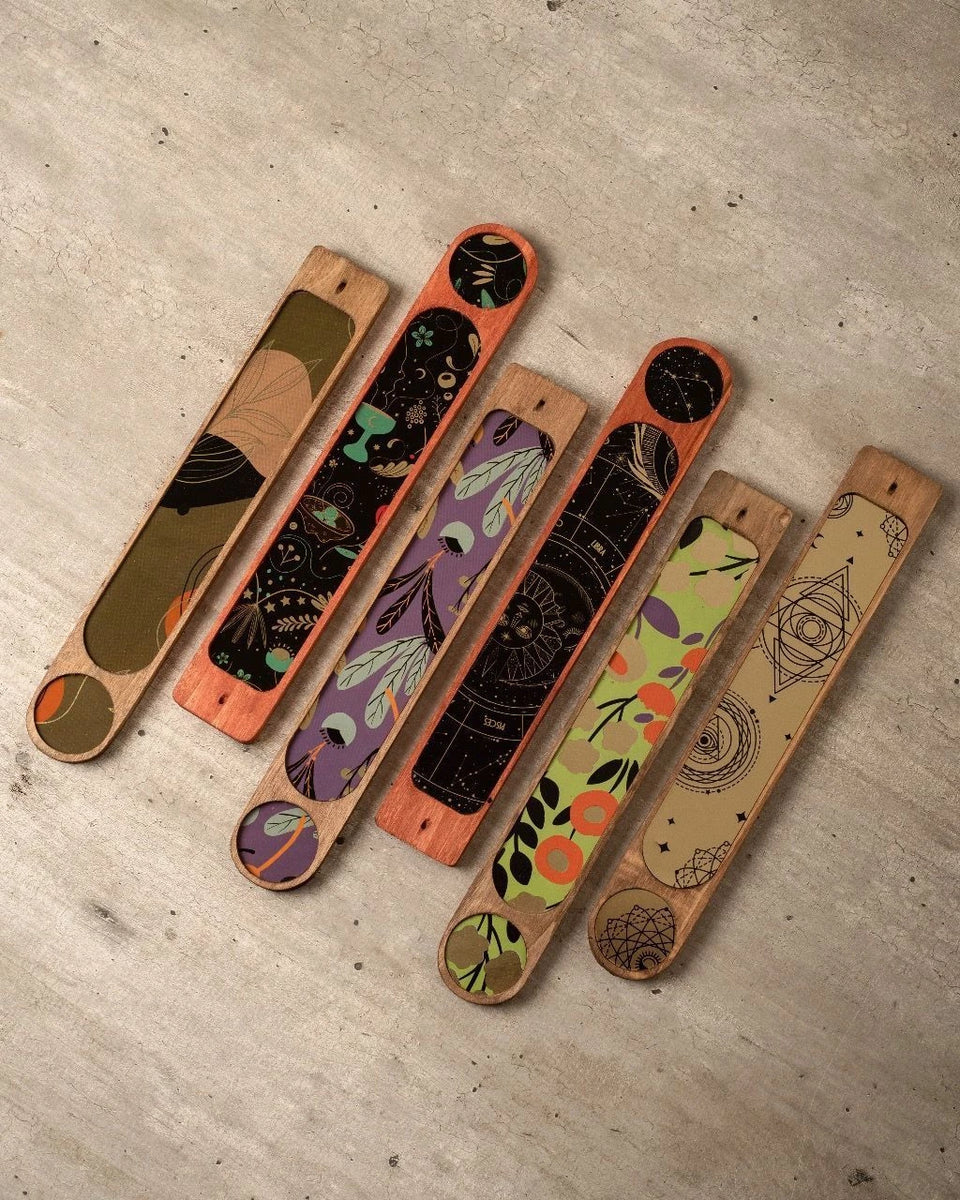 Porta Sahumerio Wood x30 Unid.