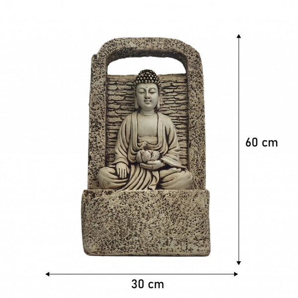 Fuente Cuadrada con Buda