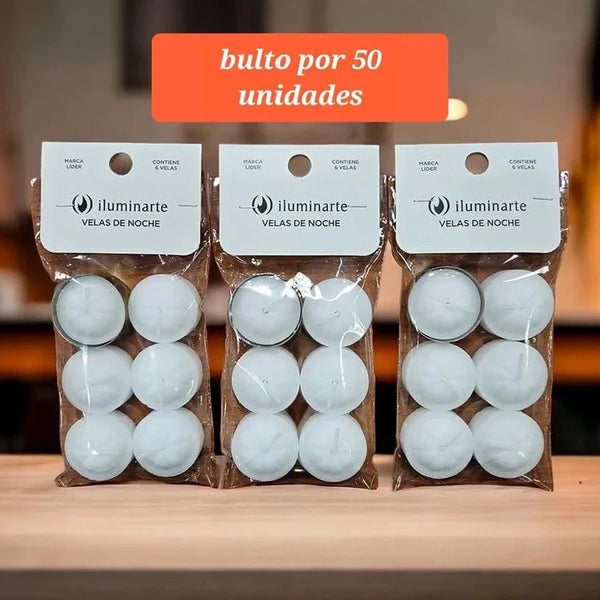 Velas de Noche x 6 Colgable Bto x 44