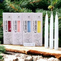 3 Velas Medianas Cónicas 20 cm