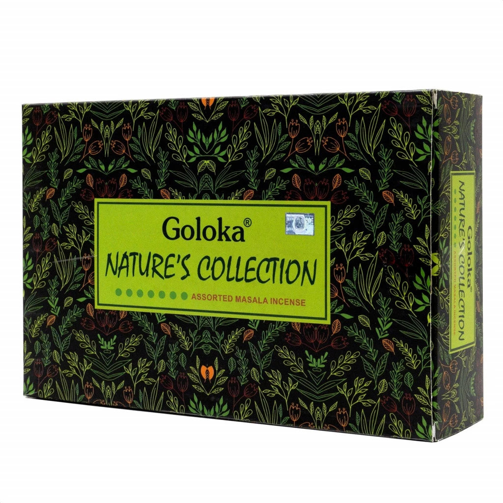 Sahumerios Goloka Nature Combo Surtido x 12 Unid.