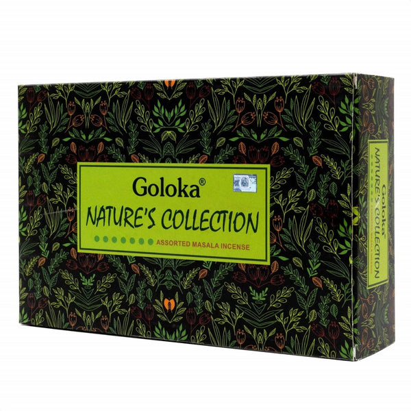 Sahumerios Goloka Nature Combo Surtido x 12 Unid.