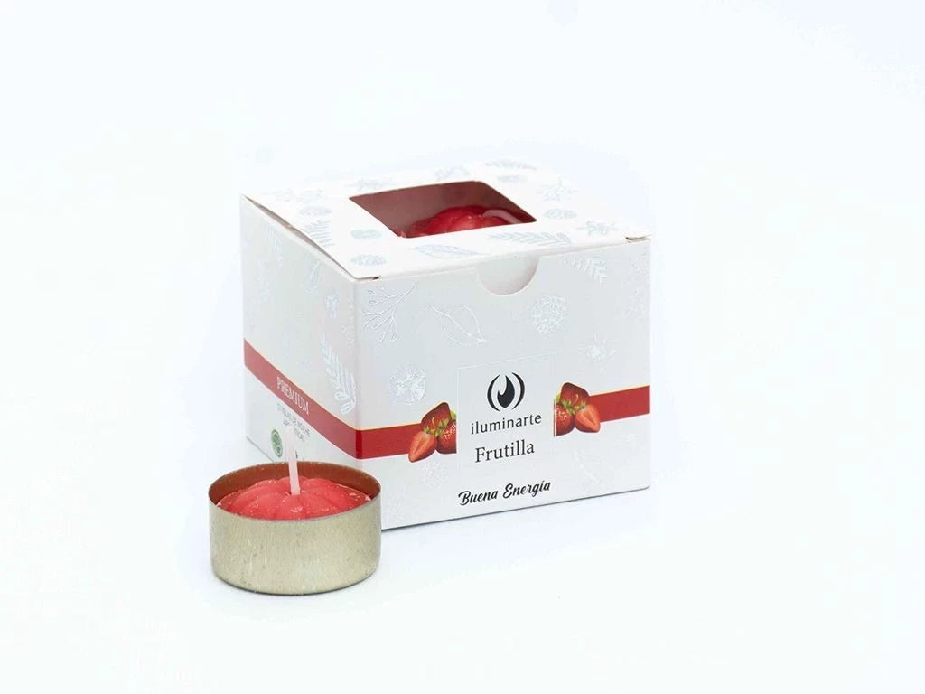 Velas de Noche Aromáticas Cubo x 12 Unid.