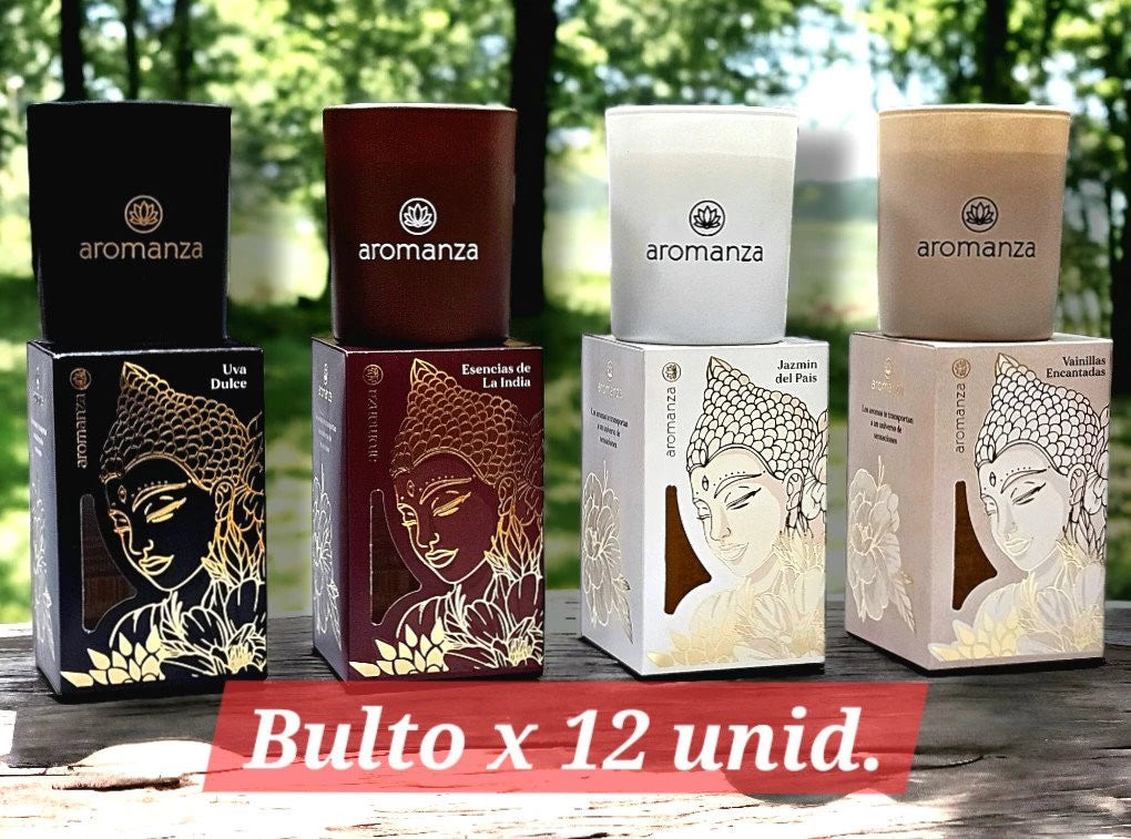 Vela Aromatica Premium Bulto x 12