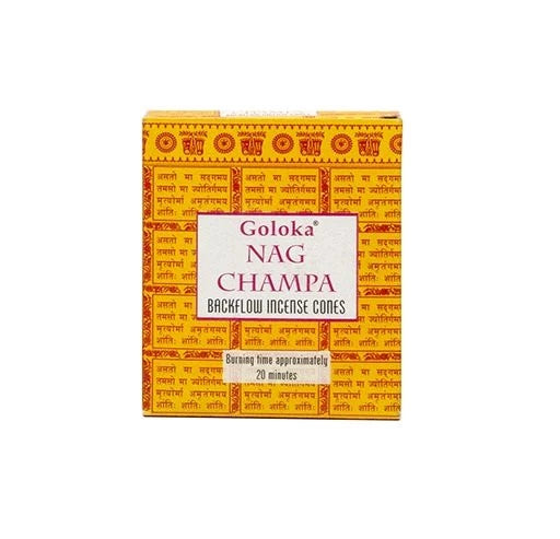 Sahumerio en Cono Goloka Nag Champa x Unid